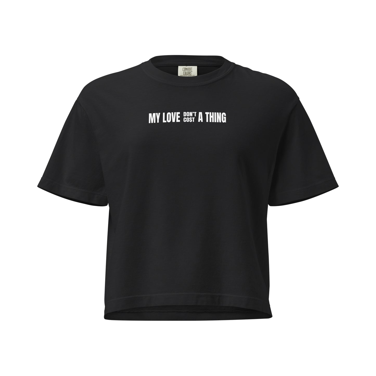 Love Don't Cost a Thing - Black - Garment Files