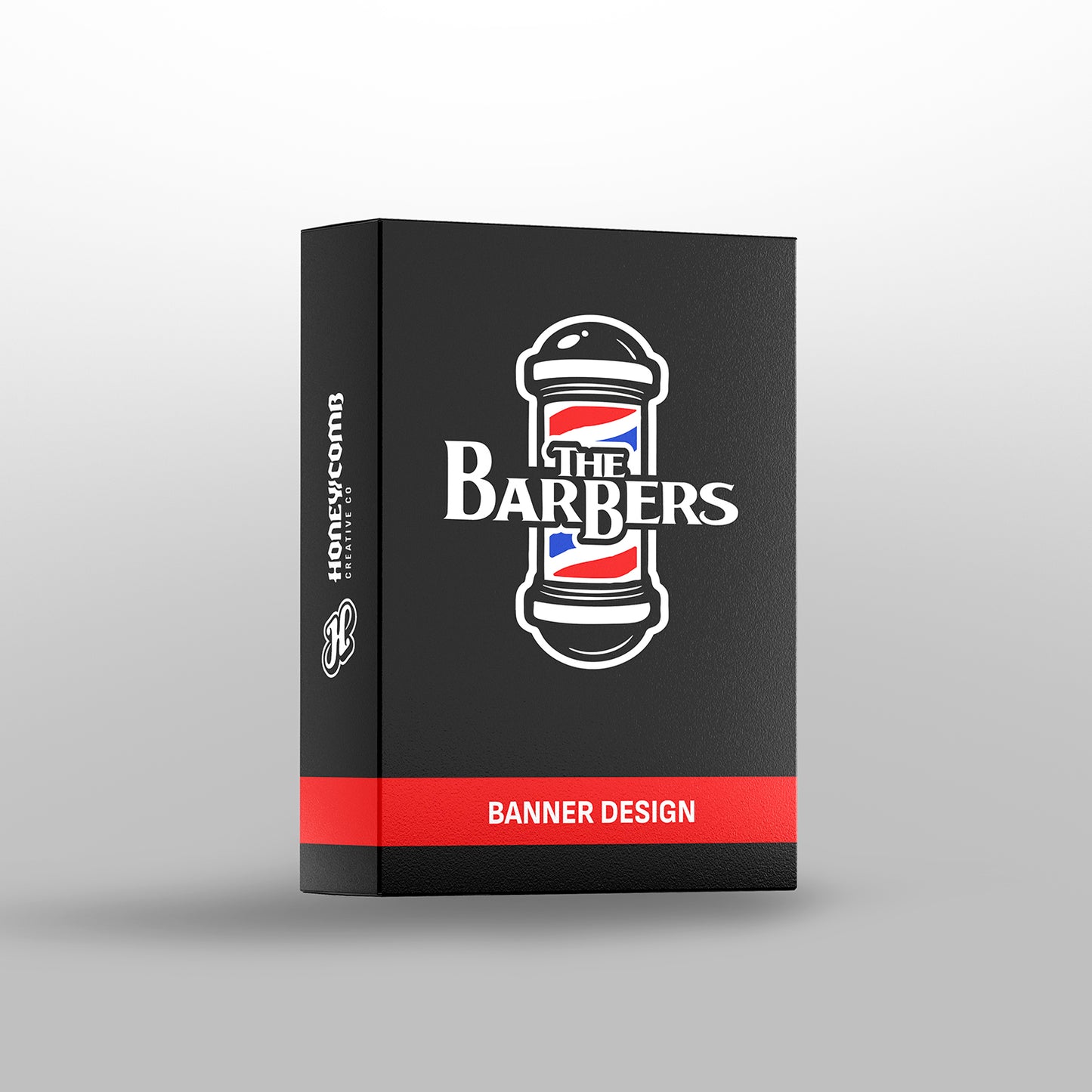 The Barbers - Fence Banner Design