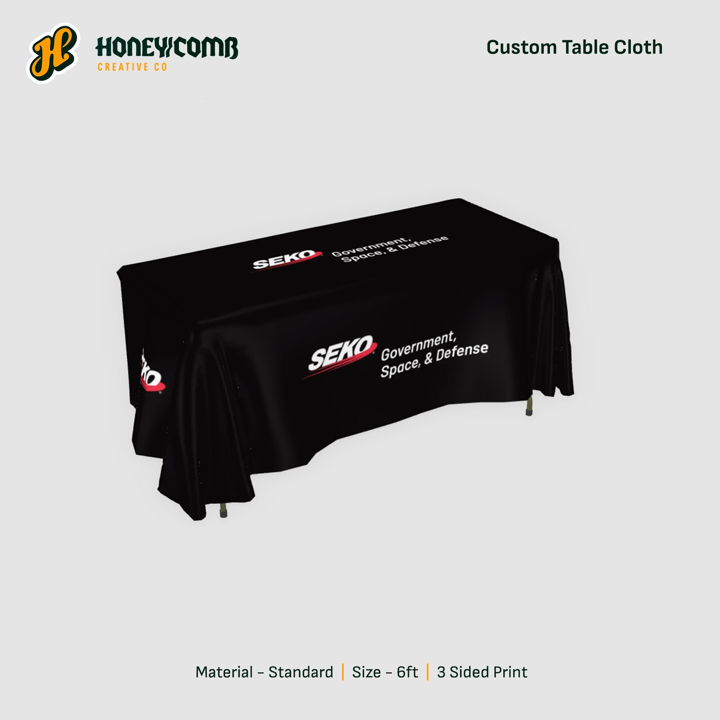 SEKO - Custom Table Cloth (6ft)