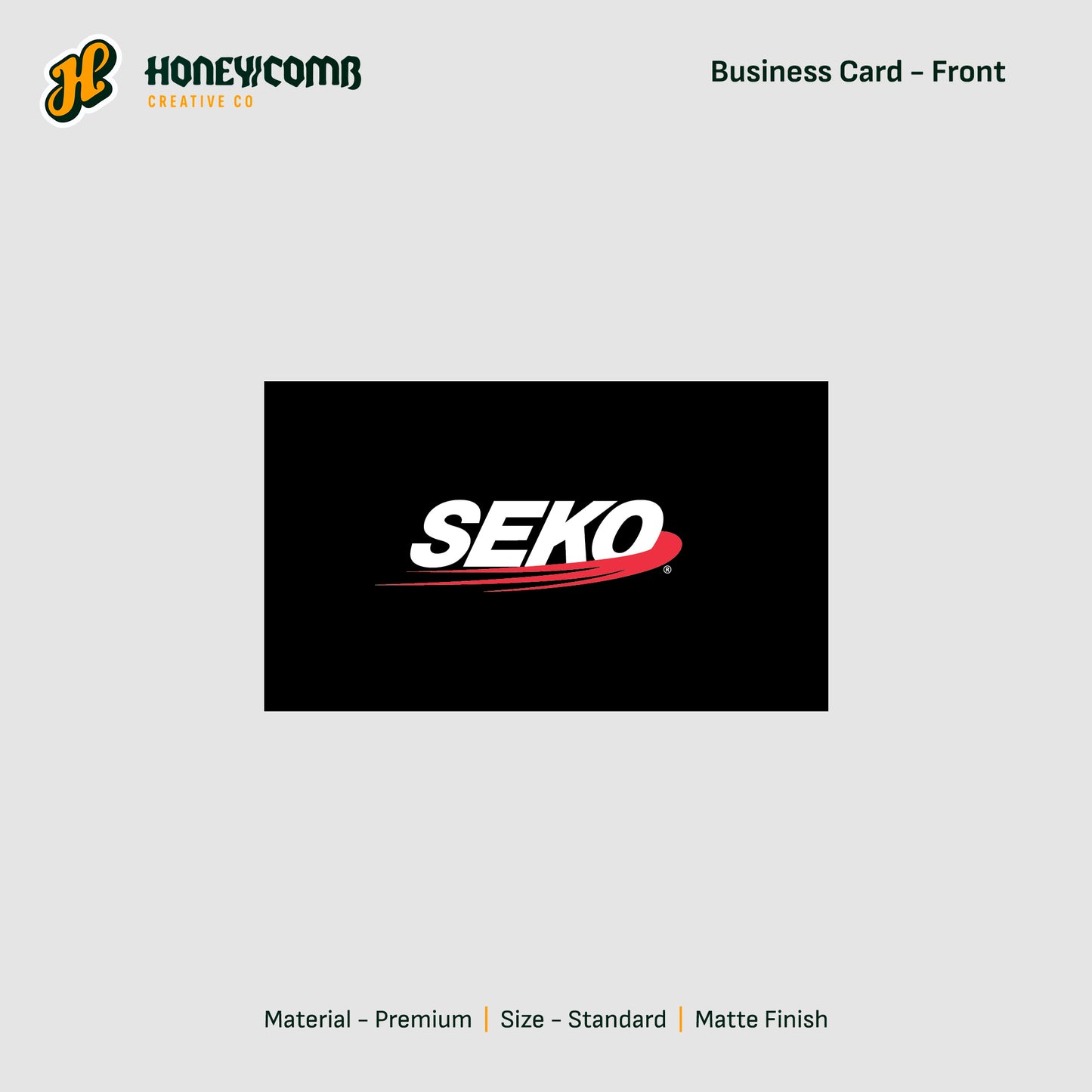 SEKO - Business Cards (100) - Matt Stewart