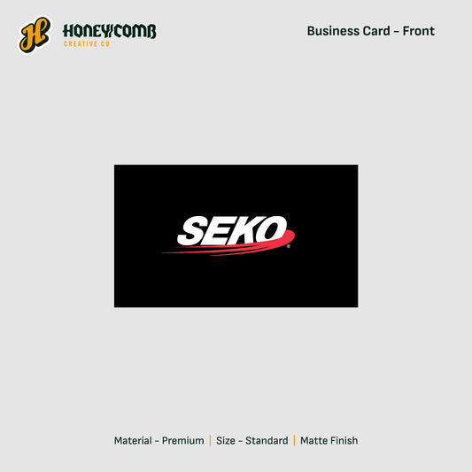 SEKO - Business Cards (100) - Matt Stewart