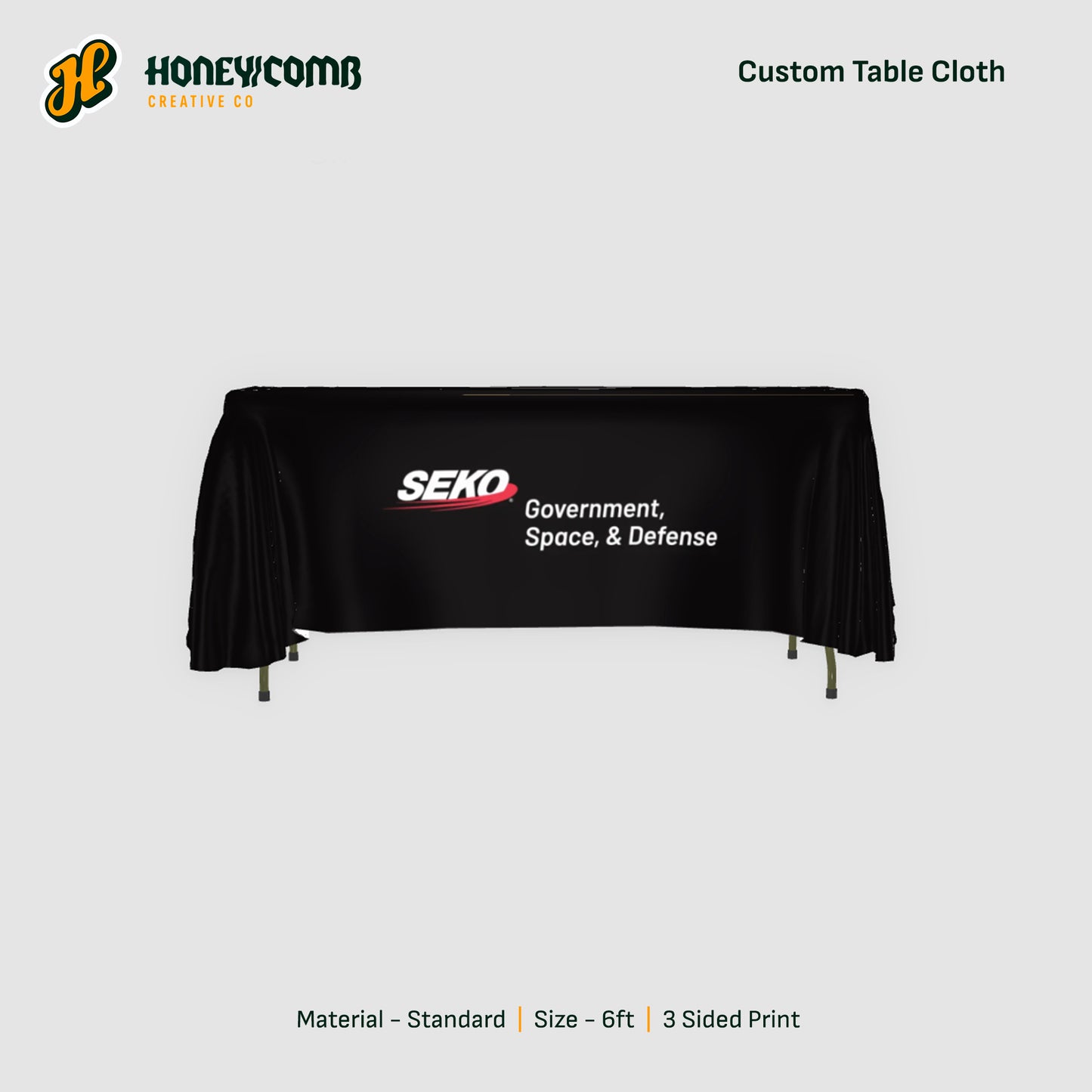 SEKO - Custom Table Cloth (6ft)