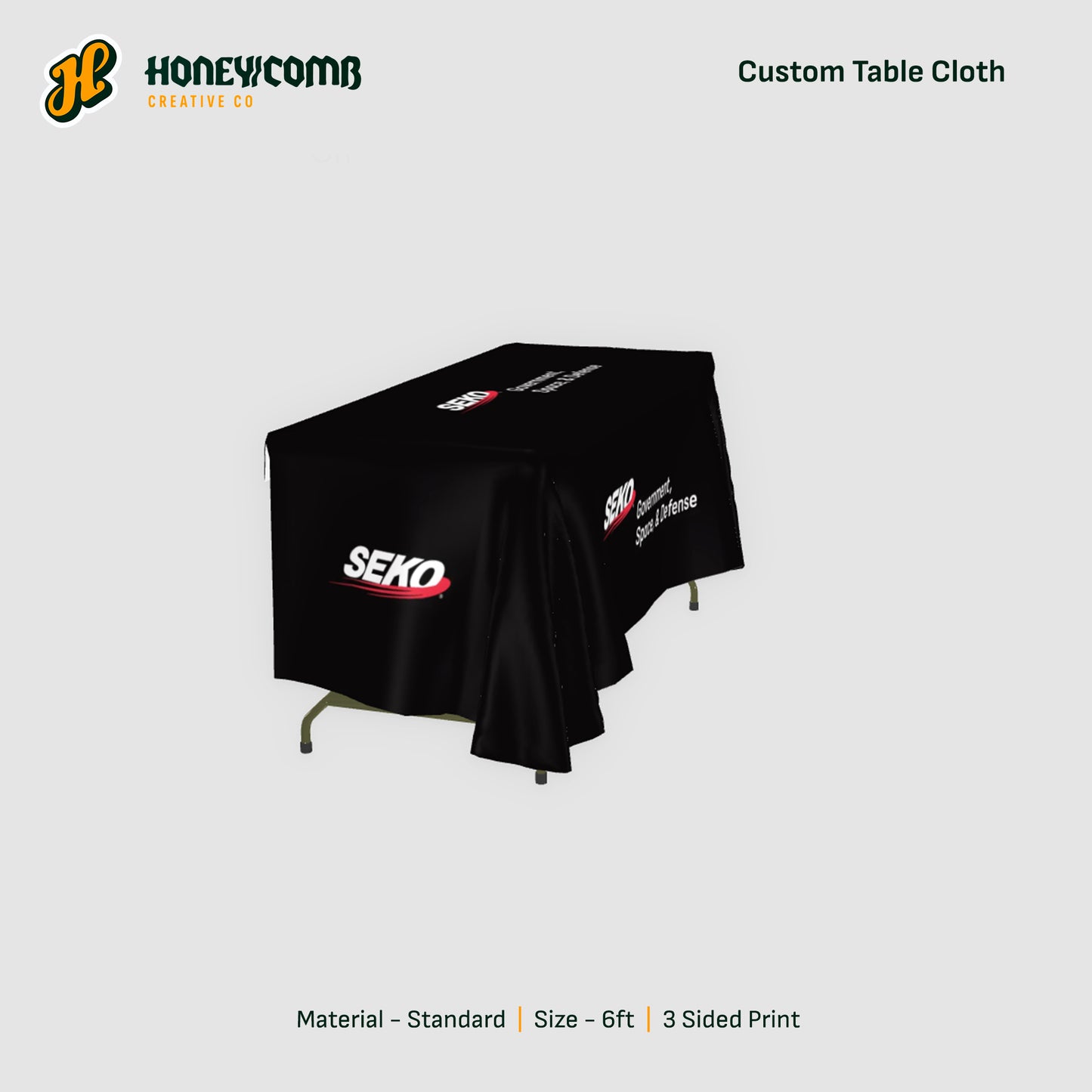 SEKO - Custom Table Cloth (6ft)
