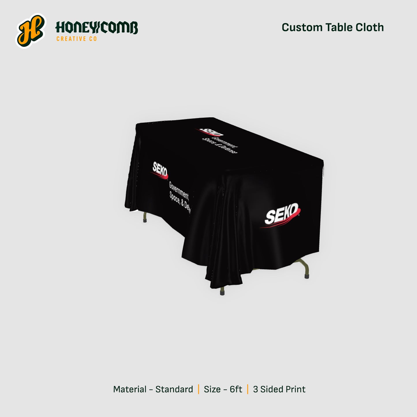 SEKO - Custom Table Cloth (6ft)