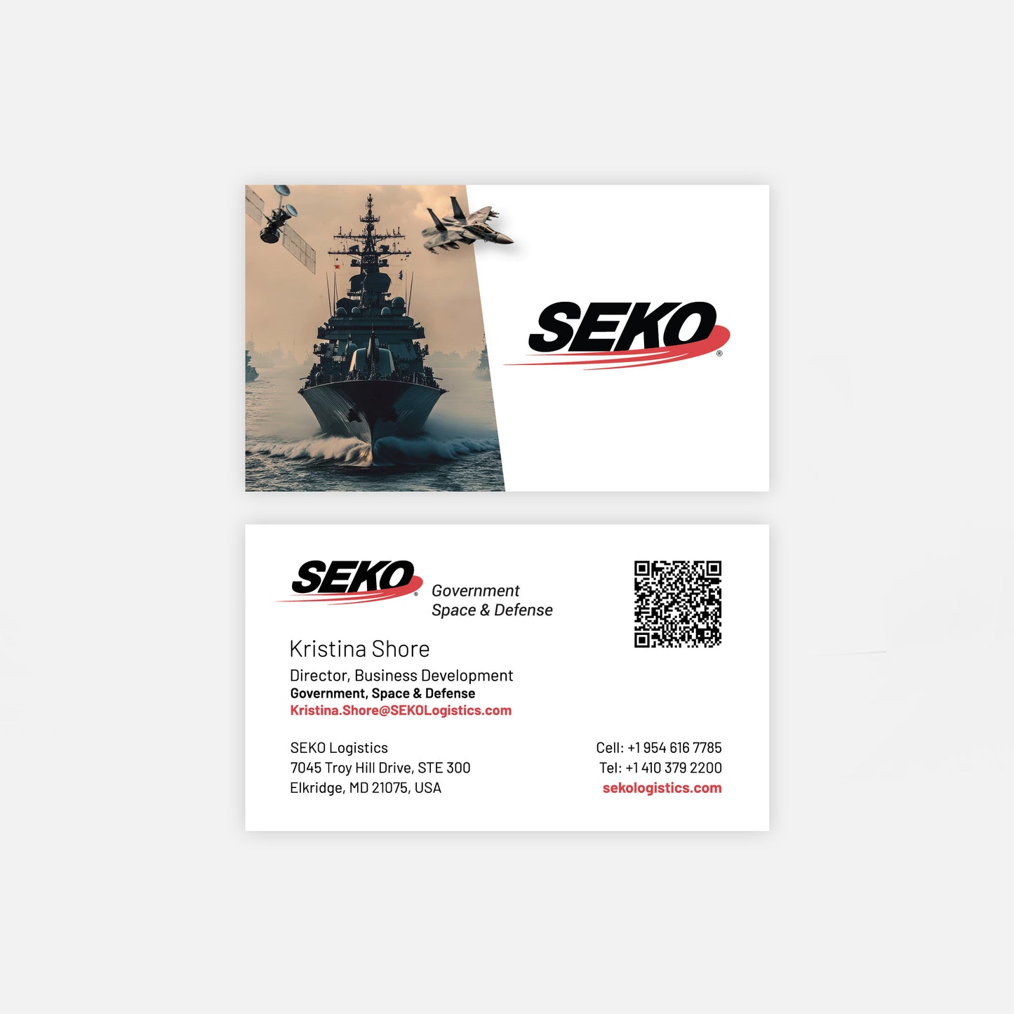 Kristina Shore - Deluxe Business Cards (100)