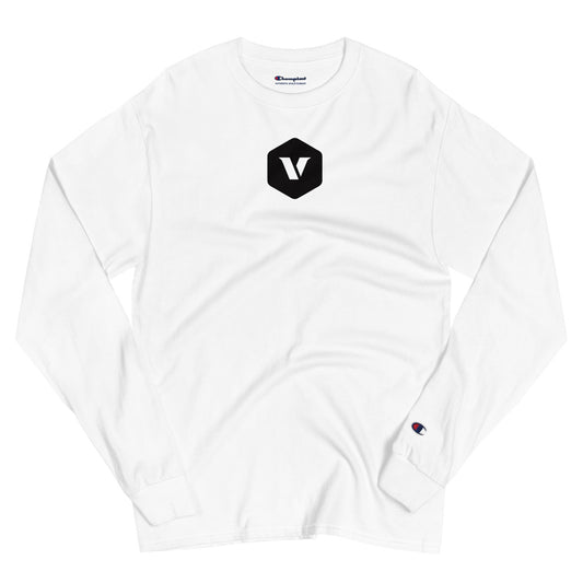 White - Velo - Champion Long Sleeve