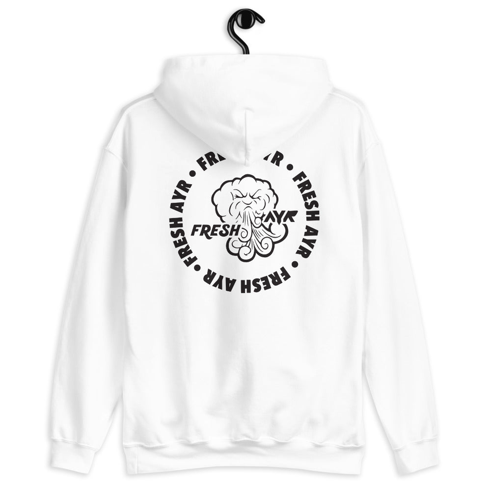White - Fresh Ayr - Hoodie - 2
