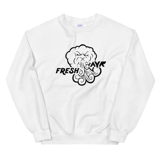 White - Fresh Ayr - Crew Neck